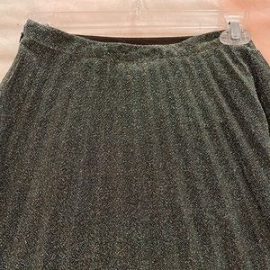 TopShop Petite Gorgeous Glittery Midi Skirt (US0)